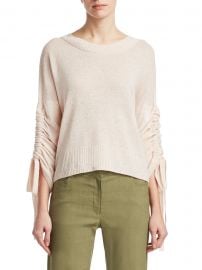 Zora Tie Sleeve Sweater at Saks Fifth Avenue